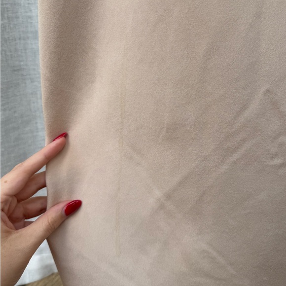 Stephen Yearick soft pink halter maxi beaded top dress - Picture 13 of 15